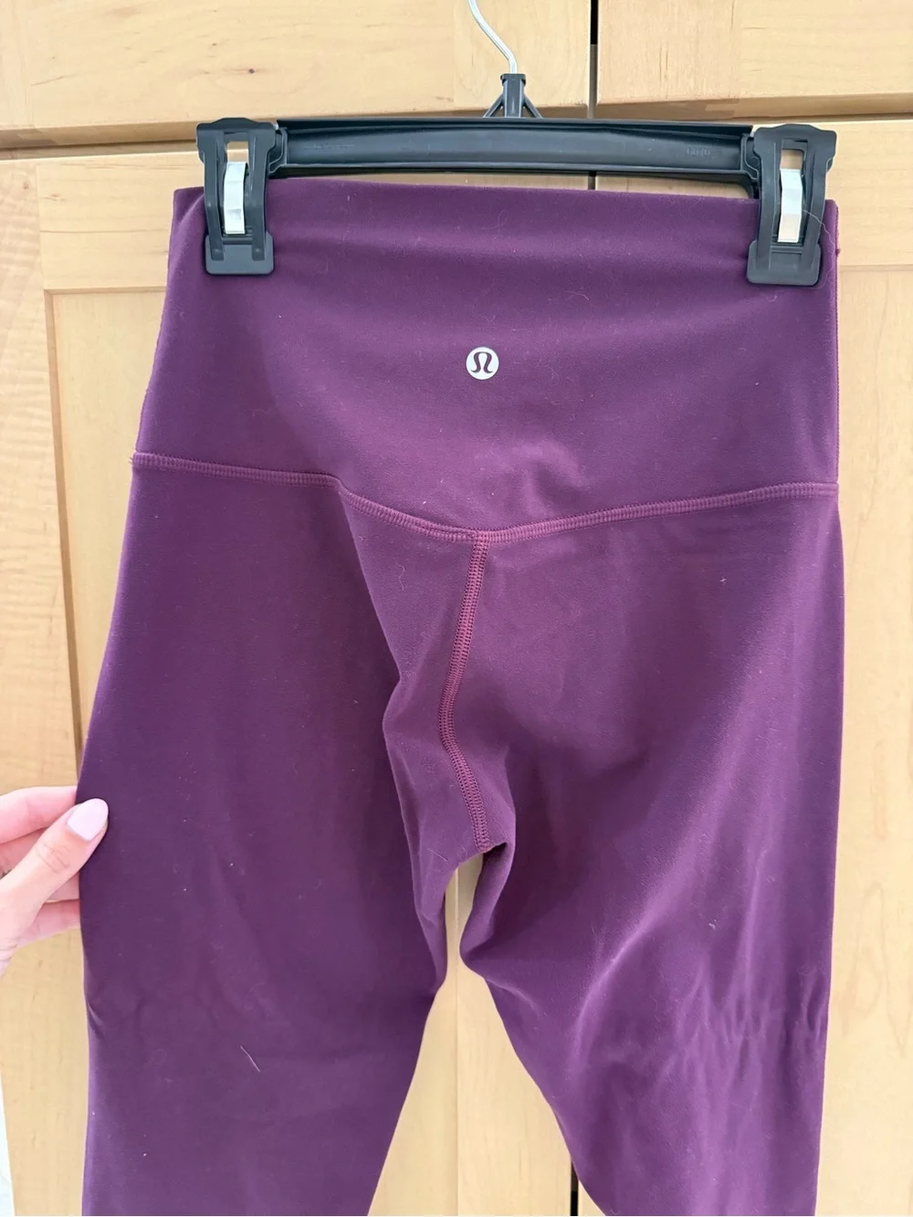 lululemon athletica Girls' Deep Plum High-Rise Leggings